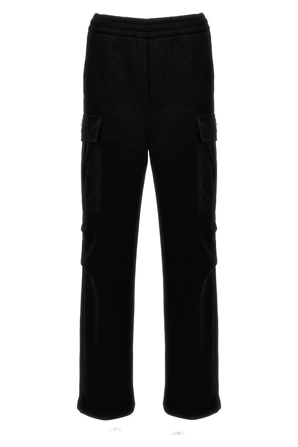  Prada Nylon Insert Cargo Joggers 
