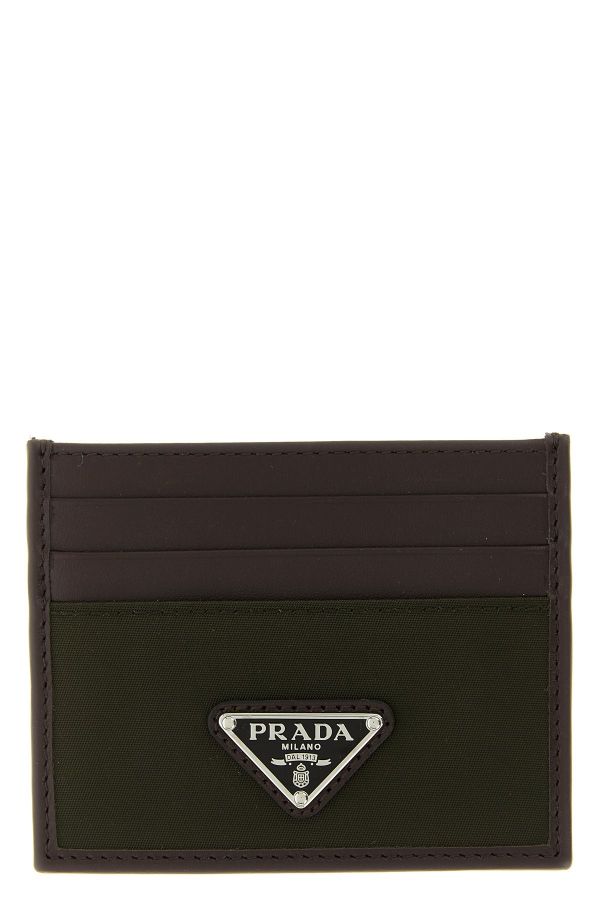  Prada Nylon Leather Cardholder 