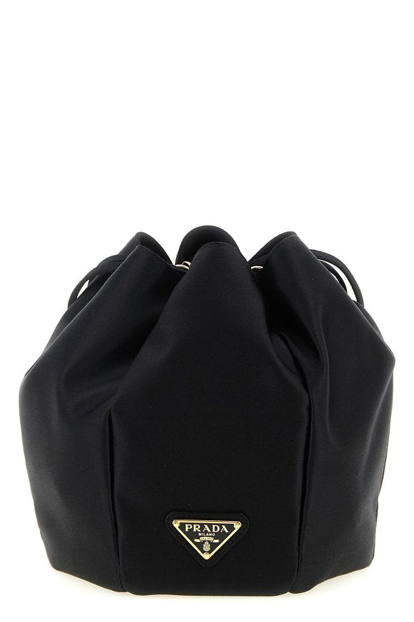  Prada Satin Mini Bucket Bag 