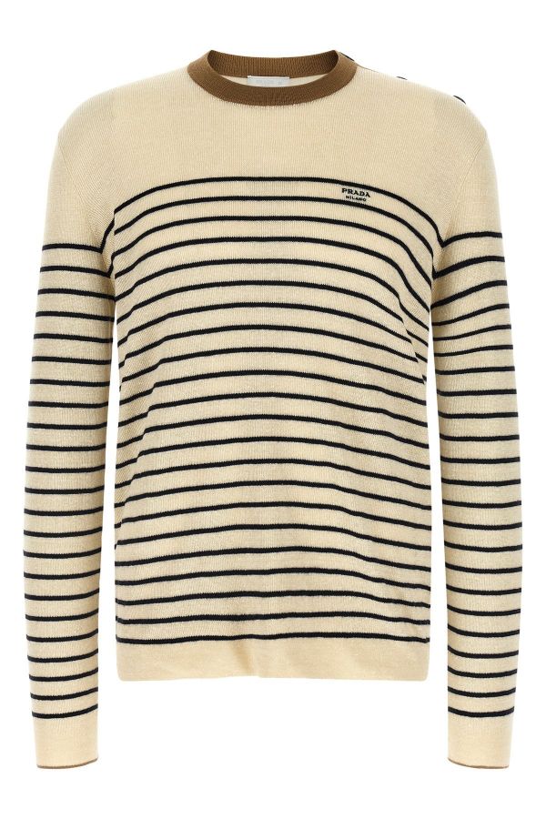  Prada Striped Sweater 