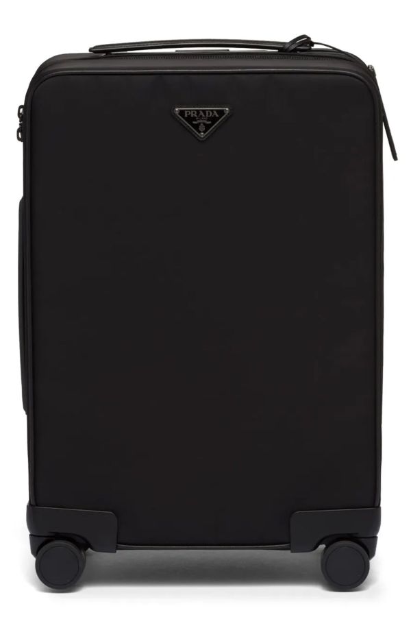  Prada Triangle Logo Trolley 
