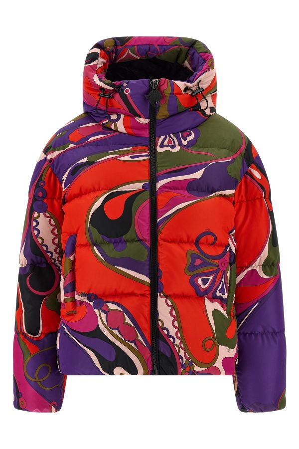  Pucci 'orchidee' Down Jacket 