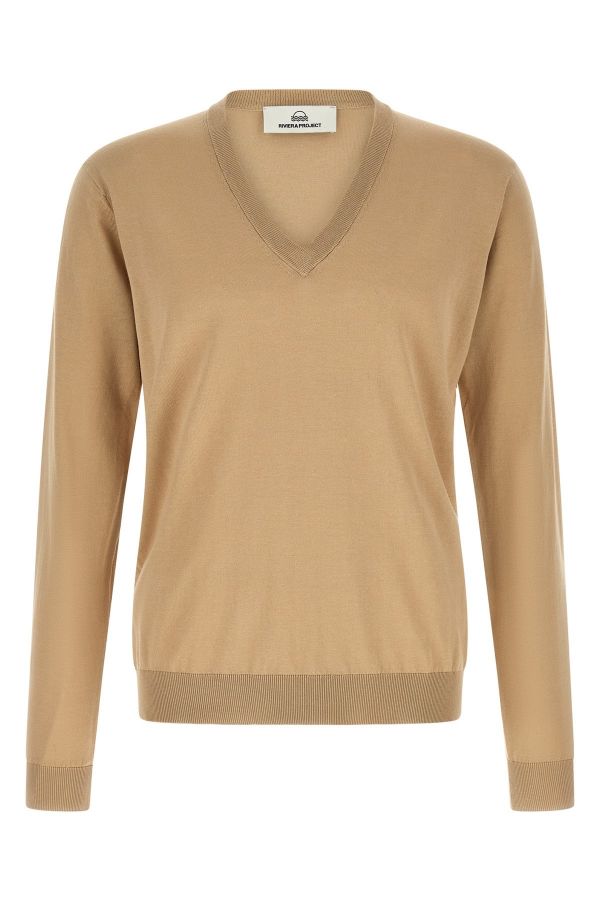  Riviera Project Cotton And Silk Sweater 