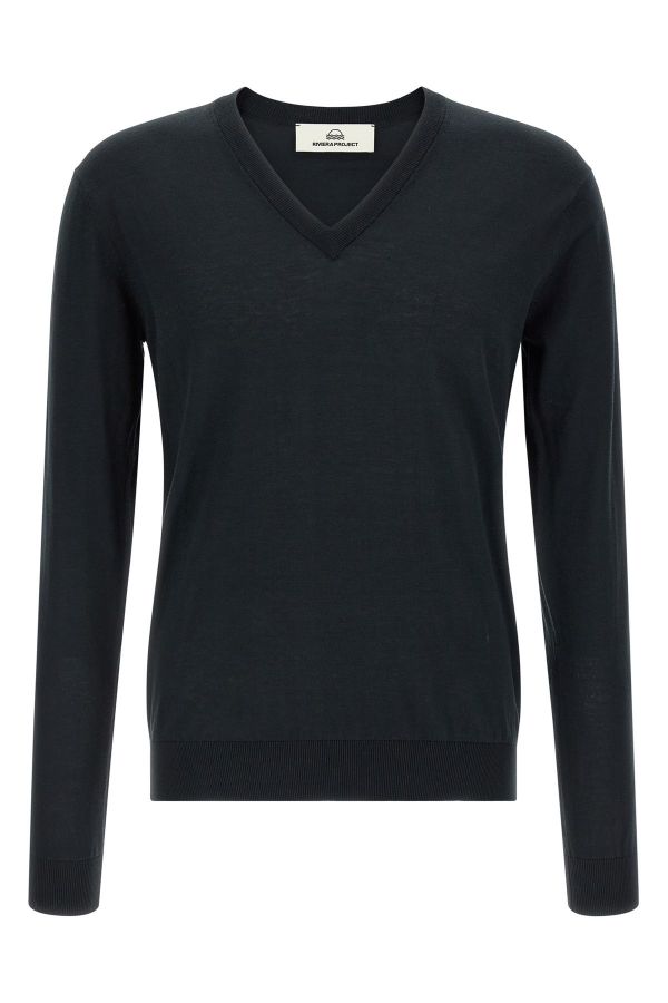  Riviera Project Cotton And Silk Sweater 