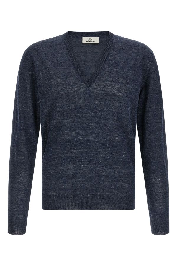  Riviera Project Linen And Silk Sweater 