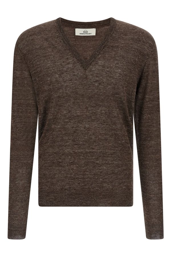  Riviera Project Linen And Silk Sweater 