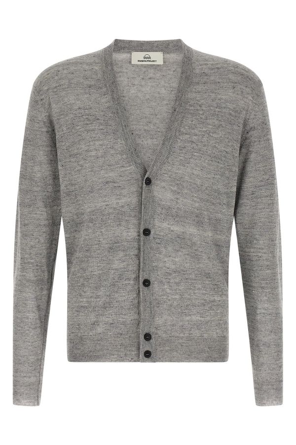  Riviera Project Linen Silk Cardigan 