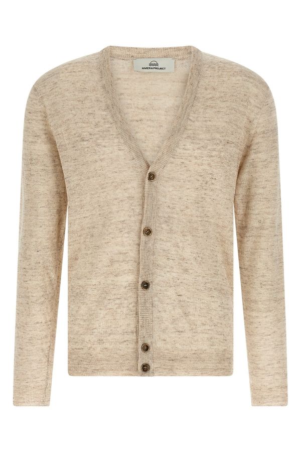  Riviera Project Linen Silk Cardigan 