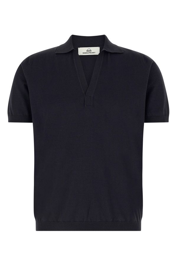  Riviera Project Open Collar Polo Shirt 