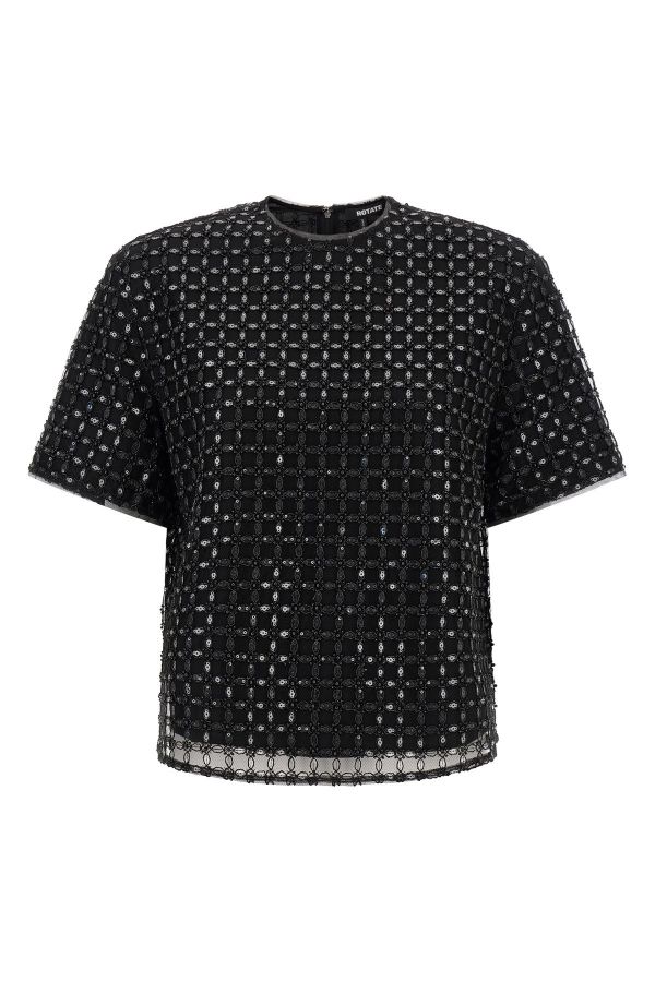  Rotate Birger Christensen 'beaded Oversize' Top 