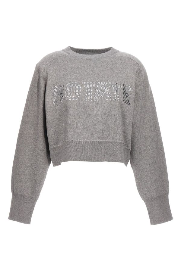  Rotate Birger Christensen 'firm Knit Cropped' Sweater 