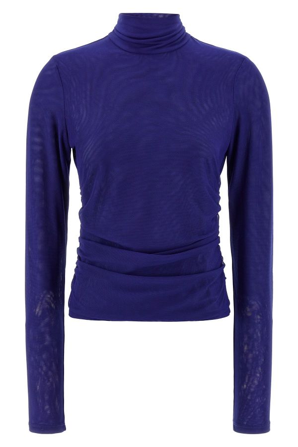  Rotate Birger Christensen 'mesh Rouched' Sweater 