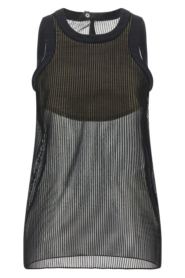  Sacai Chiffon Top 