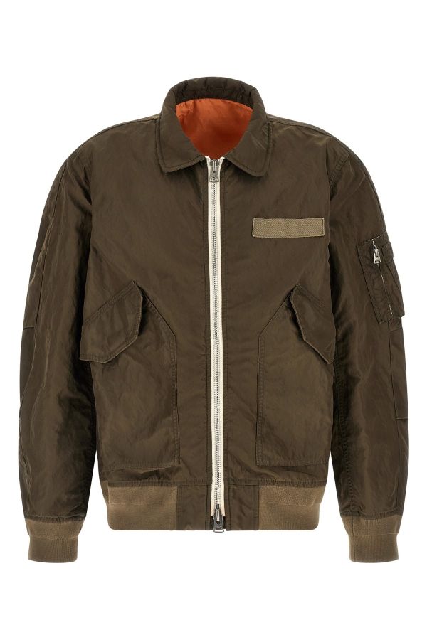  Sacai Crumpled Nylon Jacket 