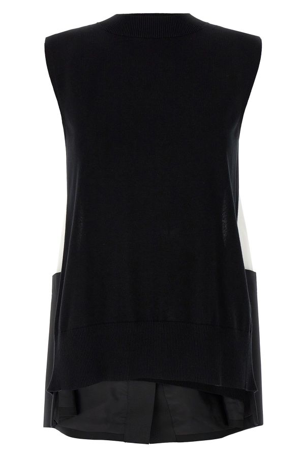  Sacai Patchwork Vest 