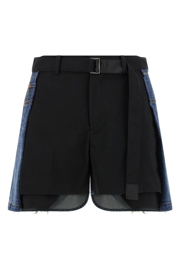  Sacai Wool Insert Shorts 