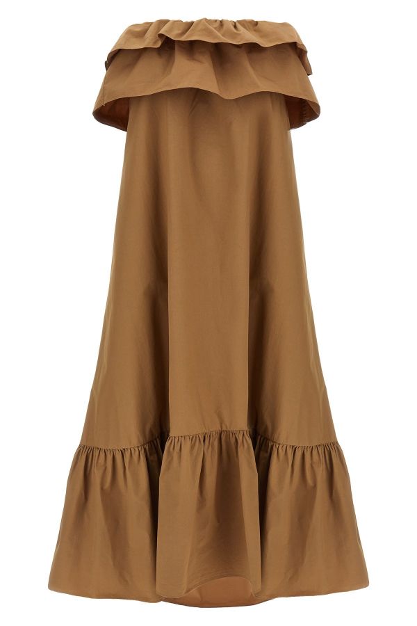  Saint Laurent Flounce Dress 