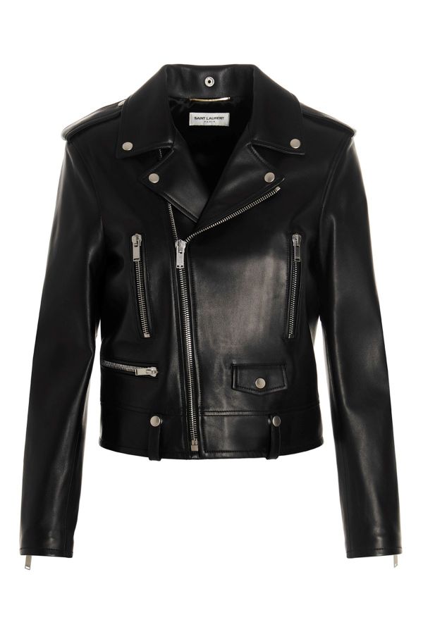  Saint Laurent 'motorcycle' Biker Jacket 