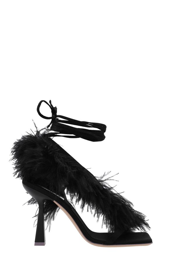  Sebastian 'feather Wrap’ Sandals 