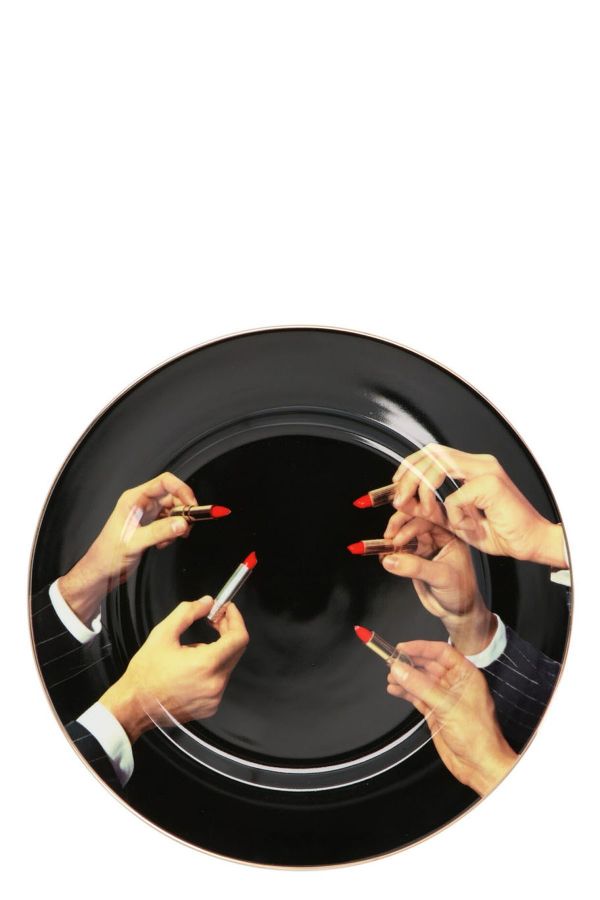  Seletti 'rossetti’ Plate ⌀ 27 Cm 