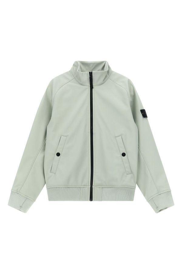  Stone Island Junior Logo Badge Jacket 