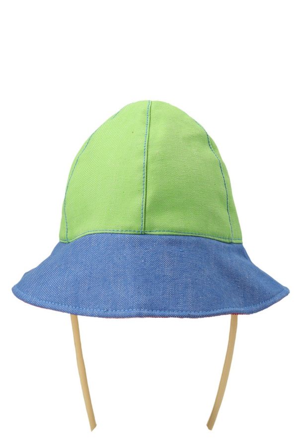  Sunnei Multicolor Denim Bucket Hat 