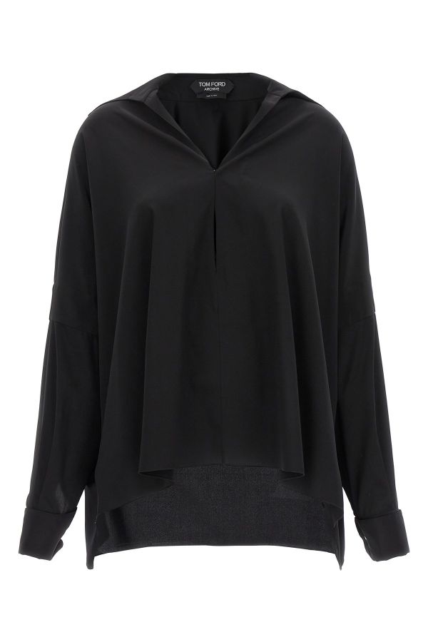  Tom Ford Crepe De Chine Shirt 