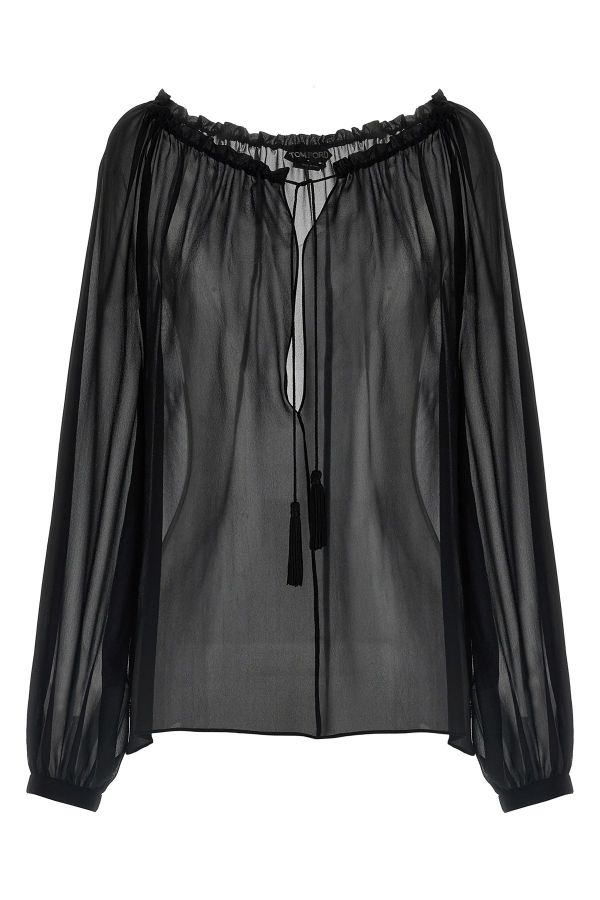 Tom Ford Silk Blouse 