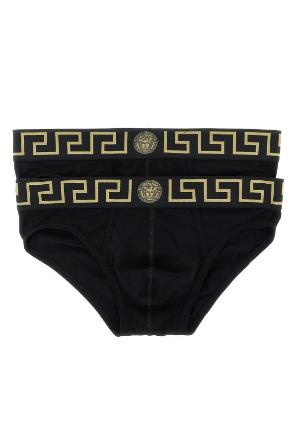  Versace 'greca' 2-pack Briefs Set 