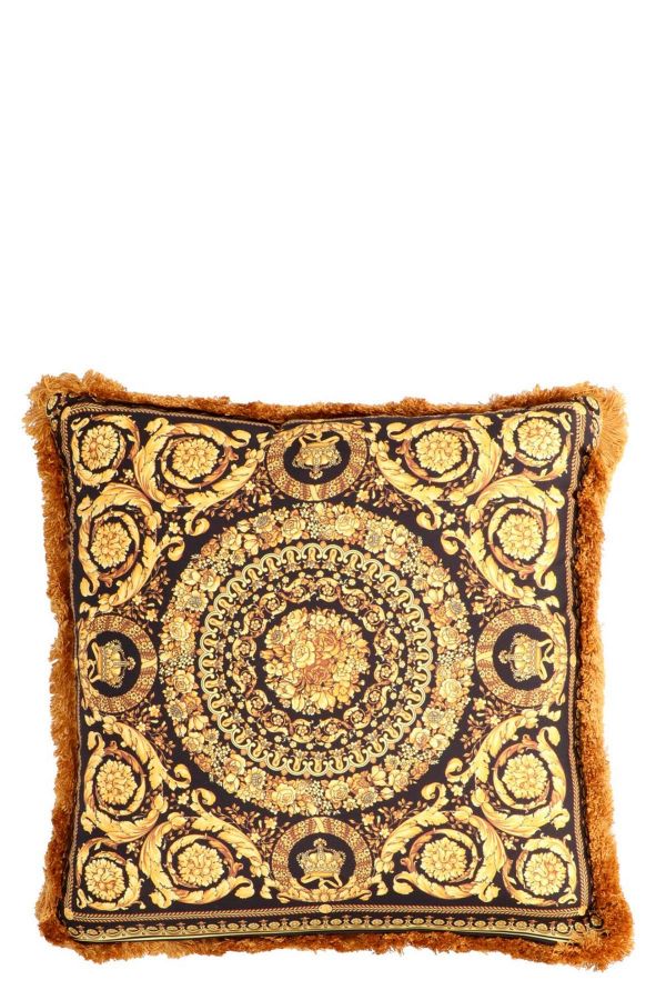  Versace Home Cushion With Fringes 