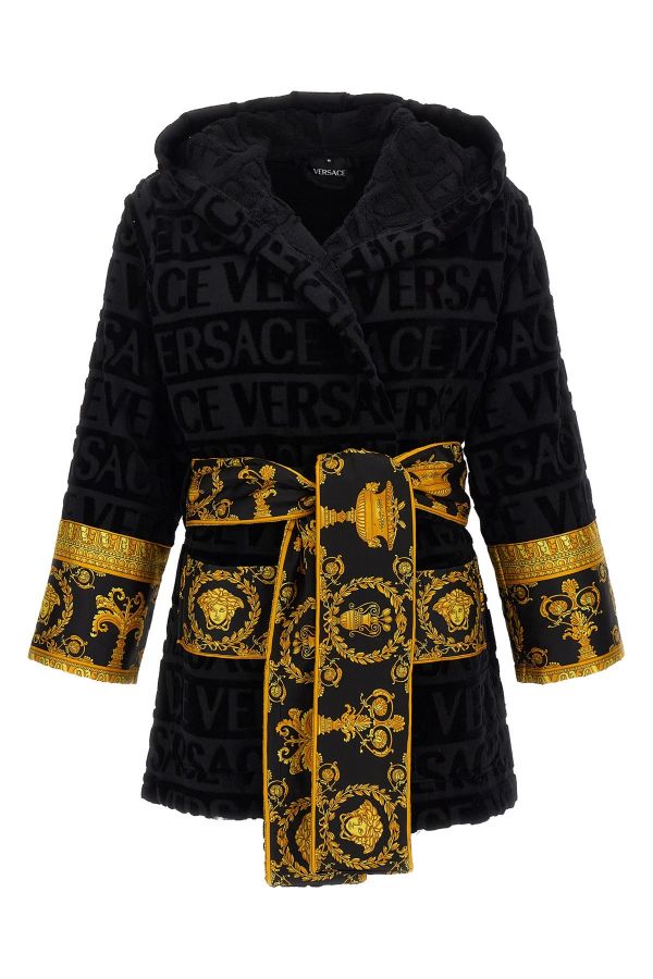  Versace Home 'i Heart Baroque' Short Bathrobe 