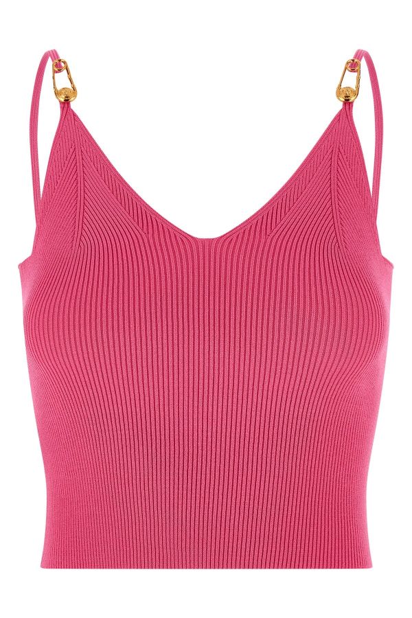  Versace 'safety Pin' Top 