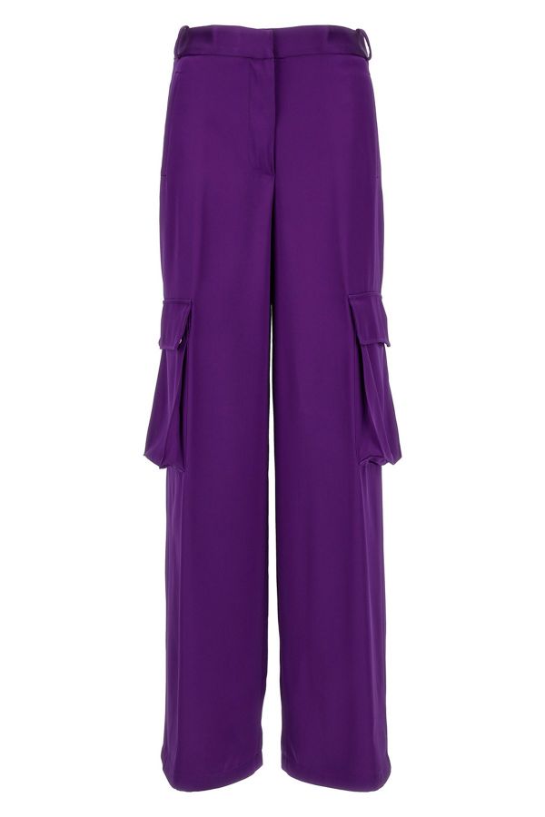  Versace Satin Cargo Pants 