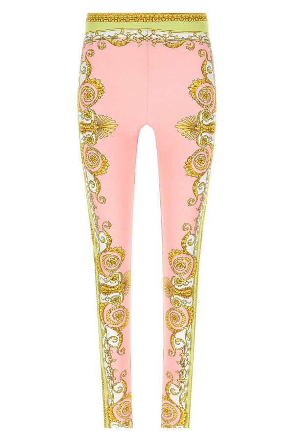  Versace 'spring Barocco' Leggings 