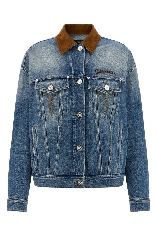  Versace 'trucker' Jacket 