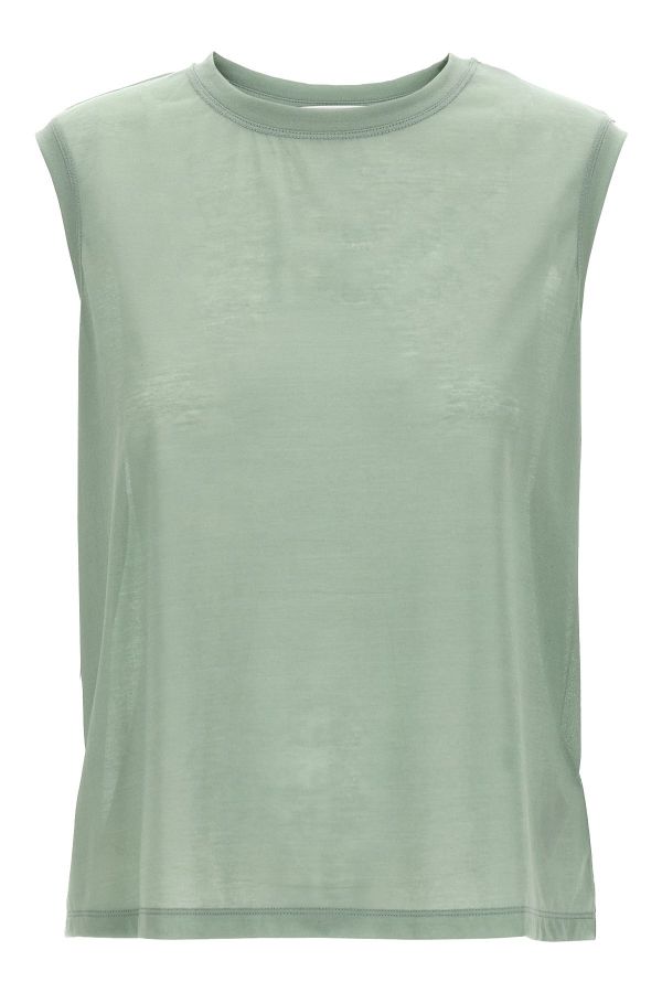  Victoria Beckham Logo Embroidery Top 