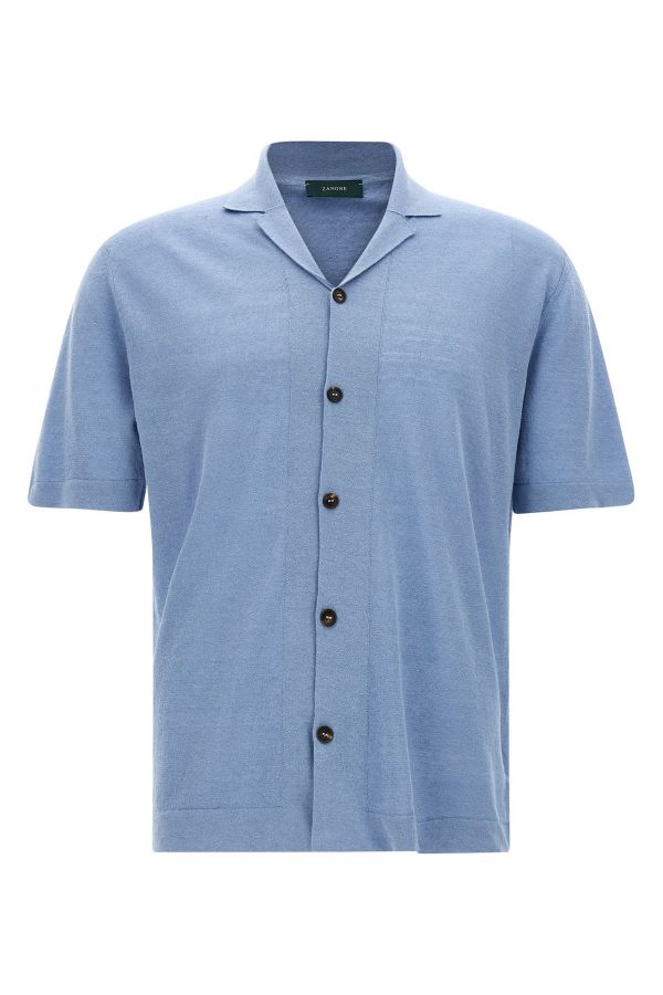  Zanone Short Sleeve Shirt 