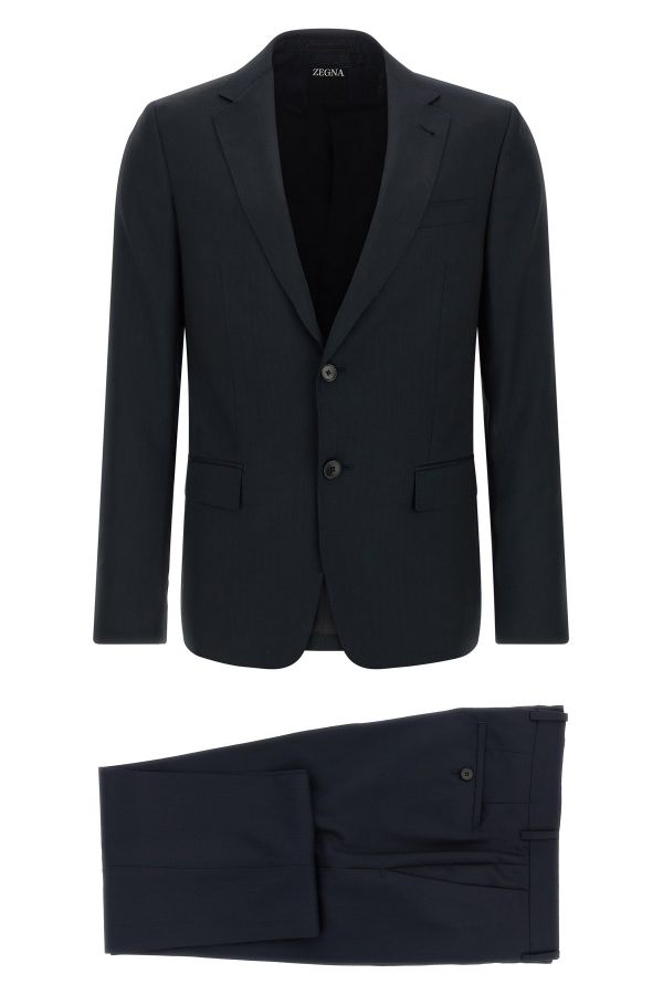  Zegna Pinstriped Dress 
