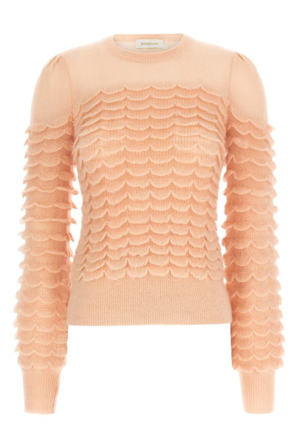  Zimmermann 'hypnotic Scallop' Sweater 