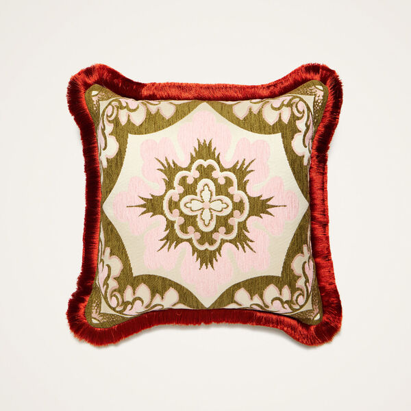  La Doublej Cushions & Poufs Gend - Cushion Palazzo Light Pink One Size 59% Polyester 32% Recycled Polyester 9% Acrilic 
