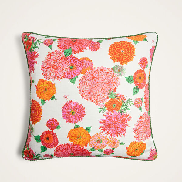  La Doublej Cushions & Poufs Gend - Outdoor Cushion (45x45) Bright Blooms Pink One Size 100% Polyester 