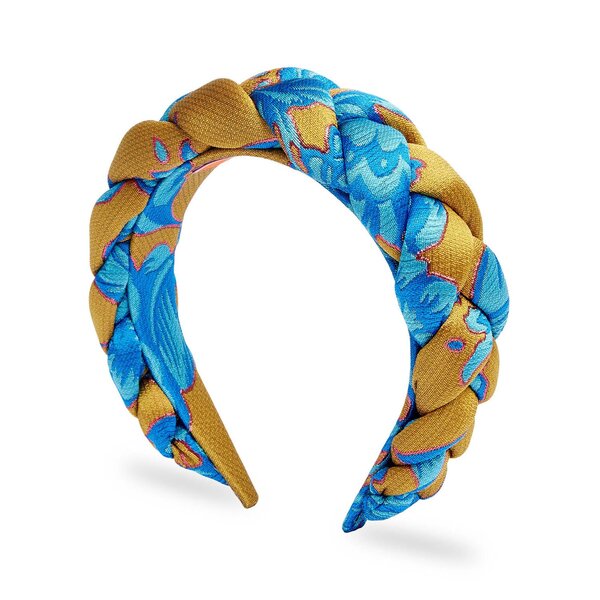  La Doublej Hair Accessories Gend - Rapunzel Headband Hottie Turquoise One Size 86%polyester 6%metal 5%silk 3%polyammide 