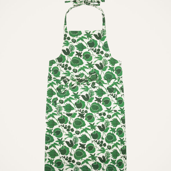  La Doublej Kitchen Accessories Gend - Apron Wildbird Verde One Size 100% Cotton 