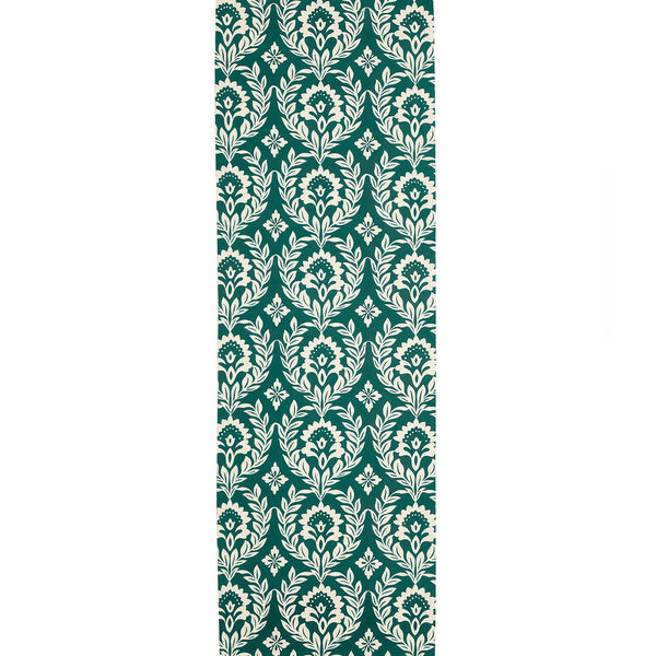  La Doublej Placemats & Runners Gend - Harringbone Runner (50x160) Green Garland One Size 100% Cotton 
