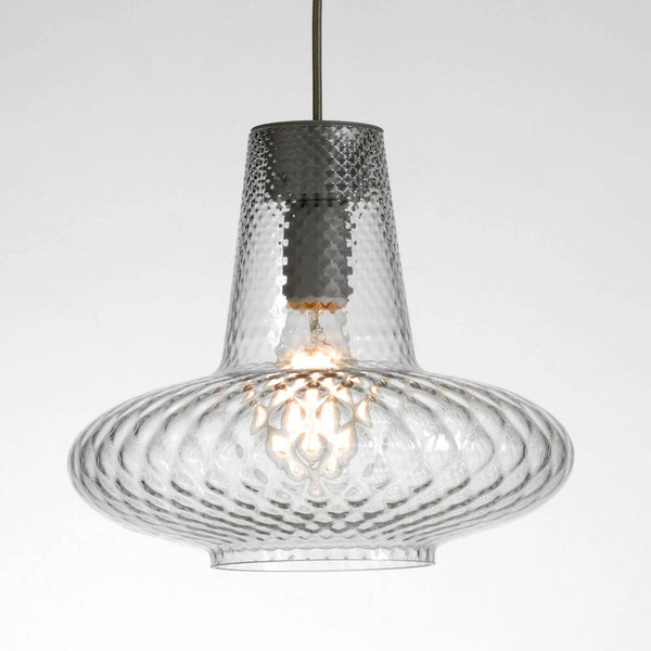  Ailati Ailati Giulietta Glass Pendant Light, Transparent 