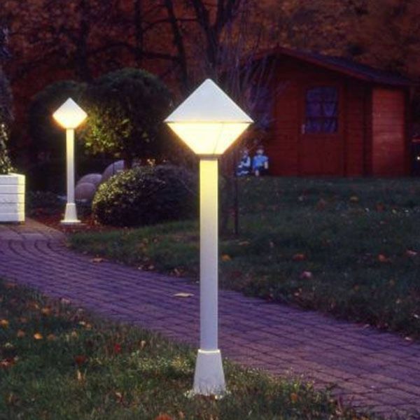  Albert Leuchten Albert Leuchten Modern Path Light 177, White 