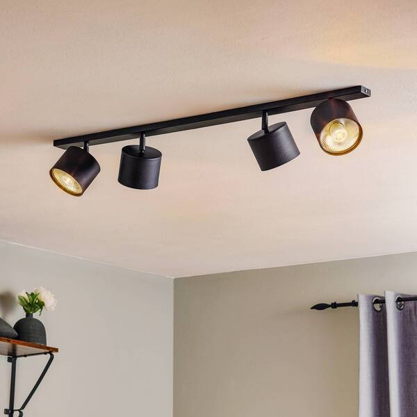  Aldex Aldex Bot Ceiling Spotlight, Black, 4-bulb 