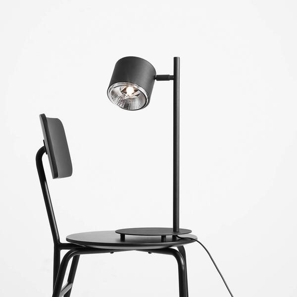  Aldex Aldex Bot Table Lamp, Black, Movable Head 
