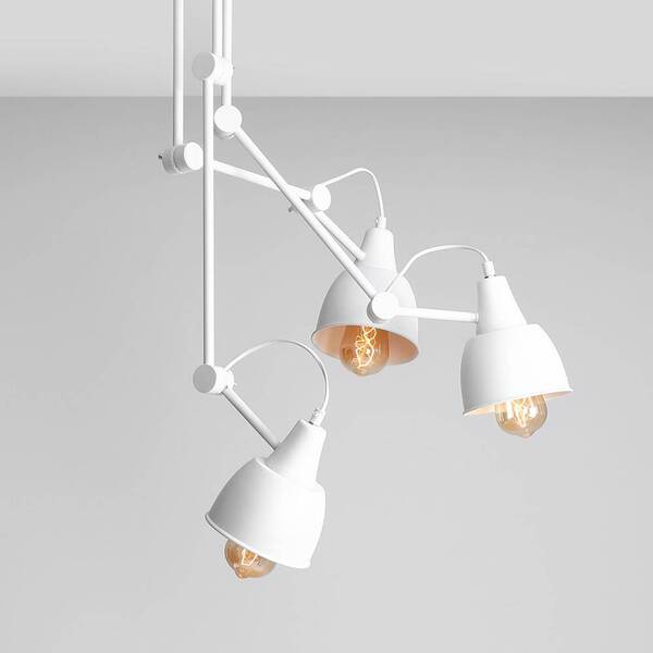  Aldex Aldex Ceiling Light 814, Adjustable, 3-bulb, White 