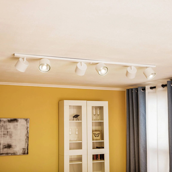  Aldex Aldex Ceiling Spotlight 1046pl_k, 6-bulb, White 